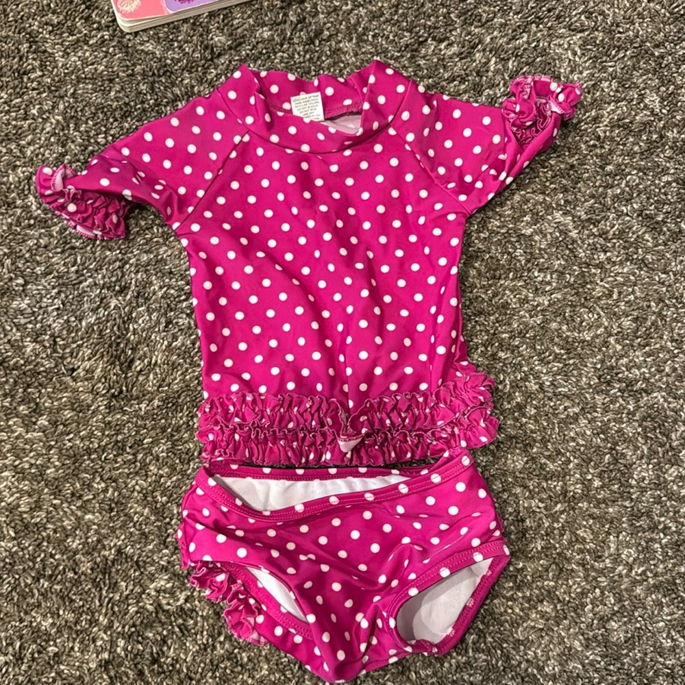Ruffle butts 3/6 month bikini